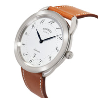 Hermès Arceau AR7.710.220.VBA Mens Watch in  Stainless Steel