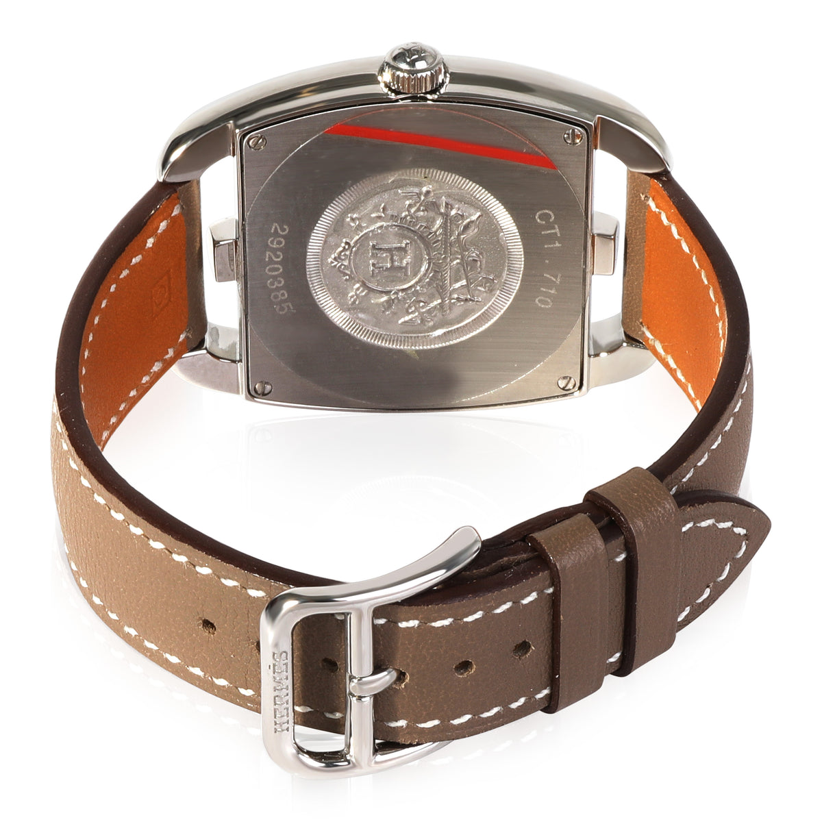 Hermès Cape Cod CT1.710.130.VBA Unisex Watch in  Stainless Steel