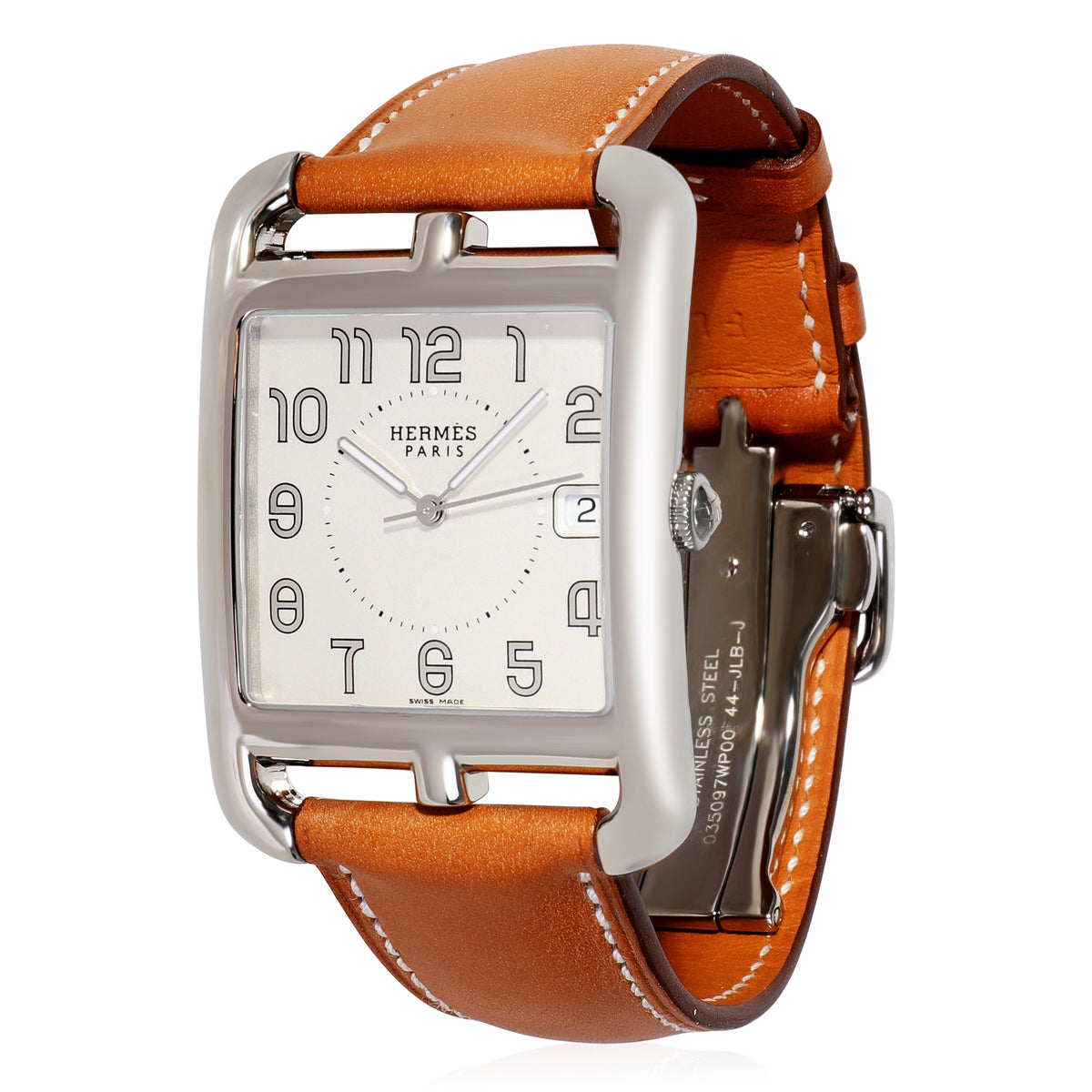Hermès Cape Cod CC1.810.220.VBA Men's Watch in  Stainless Steel