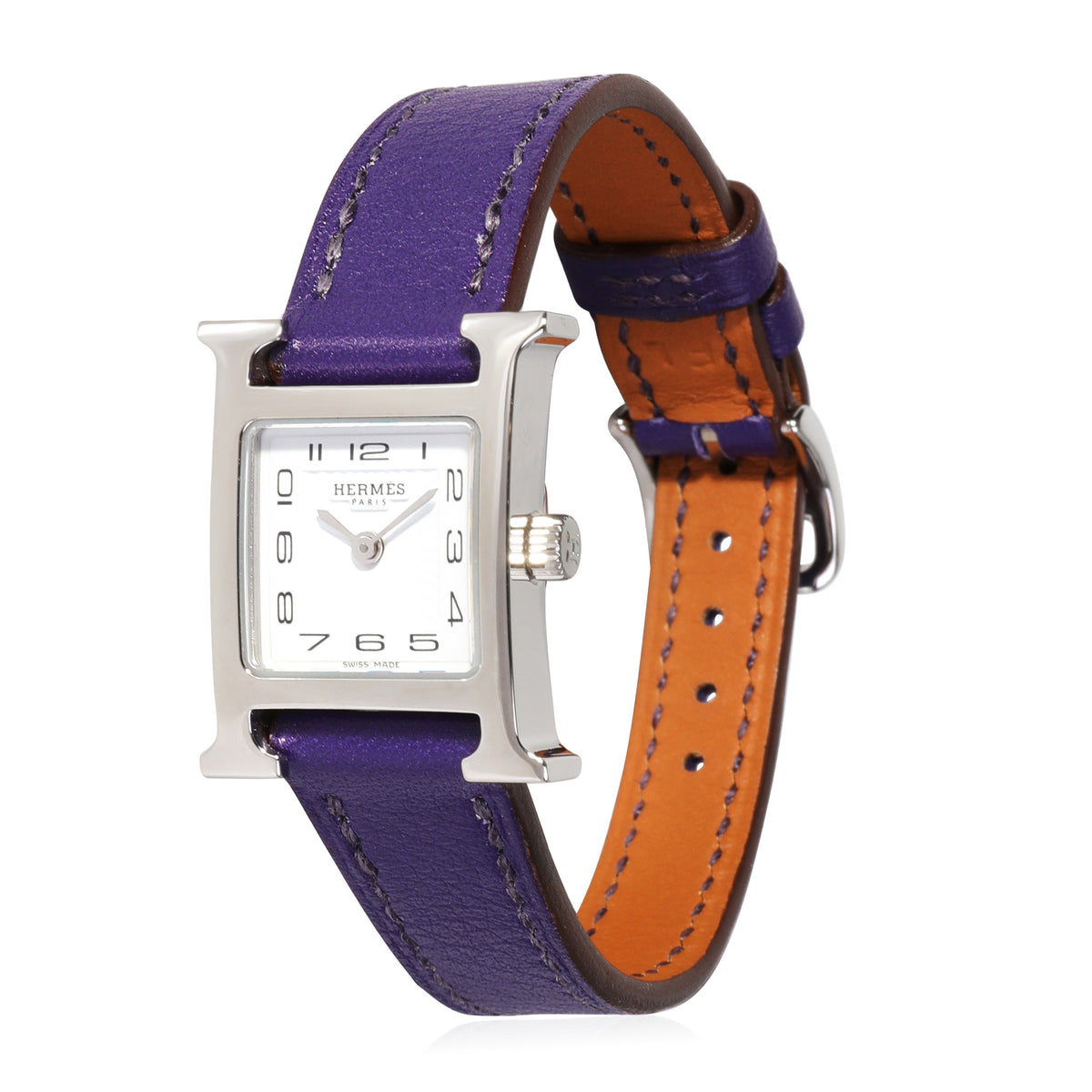 Hermès H Heure HH1.110.131.WW9K Womens Watch in  Stainless Steel