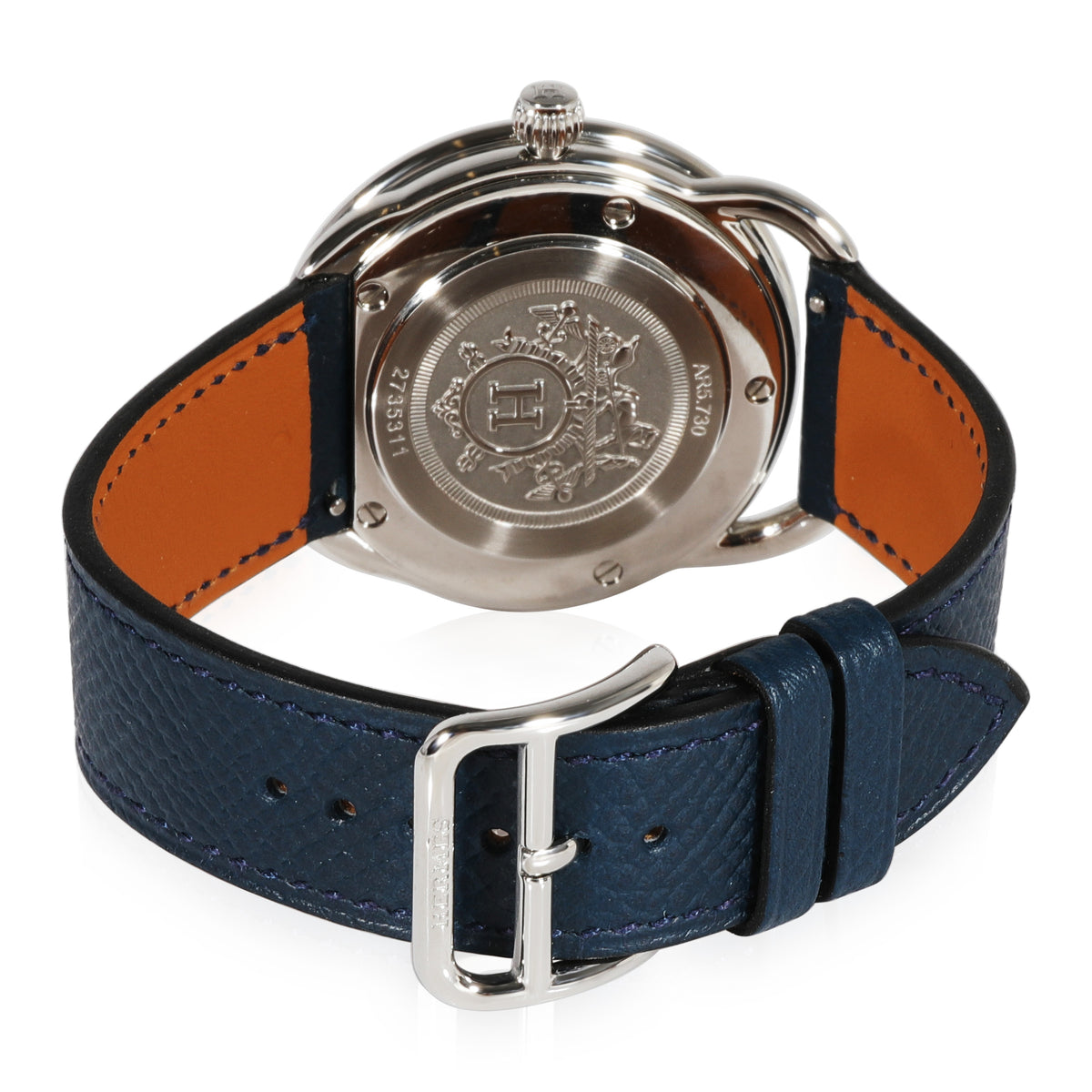 Hermès Arceau AR5.730.212 Unisex Watch in  Stainless Steel