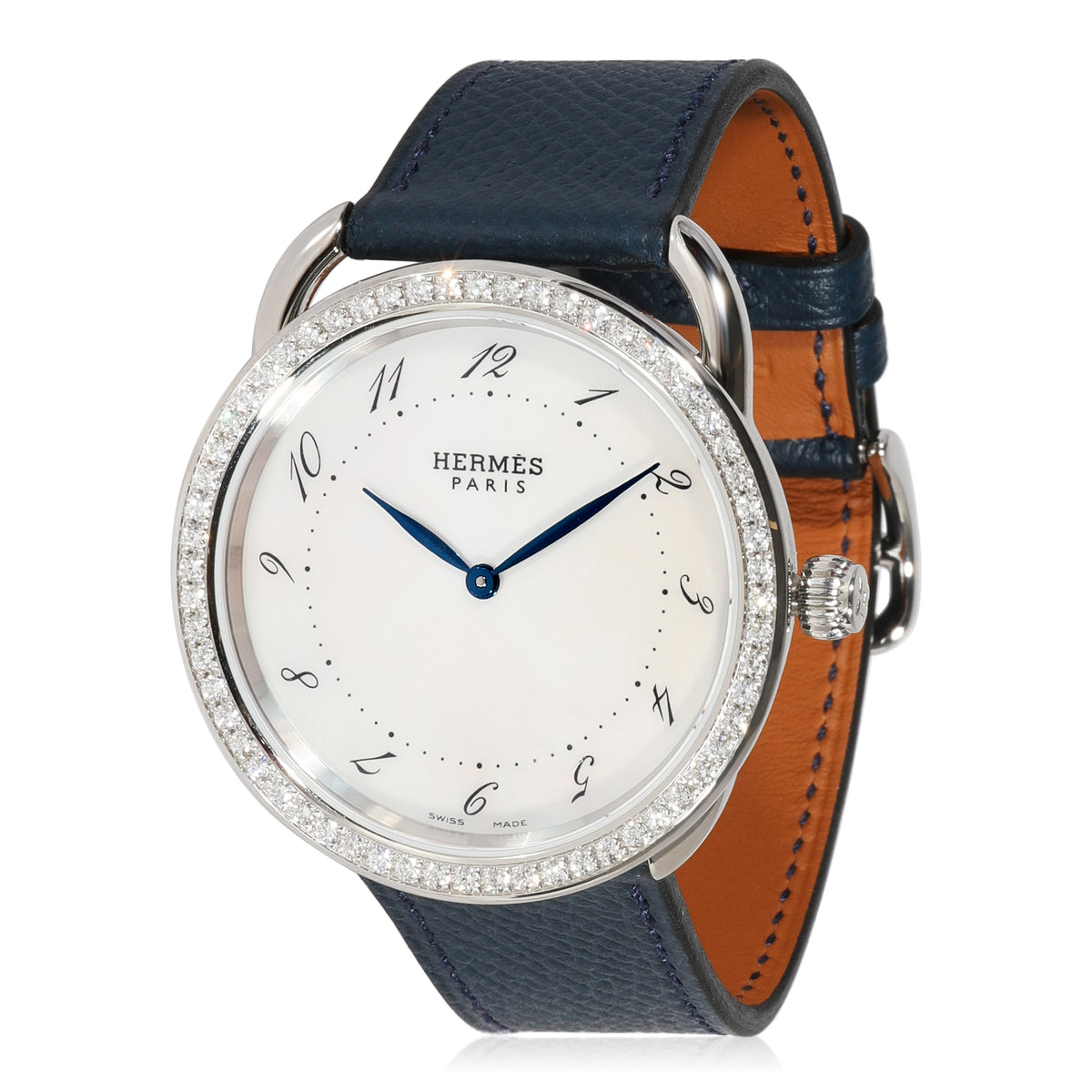 Hermès Arceau AR5.730.212 Unisex Watch in  Stainless Steel