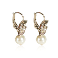 Chanel CC Logo Pearl Drop Earring