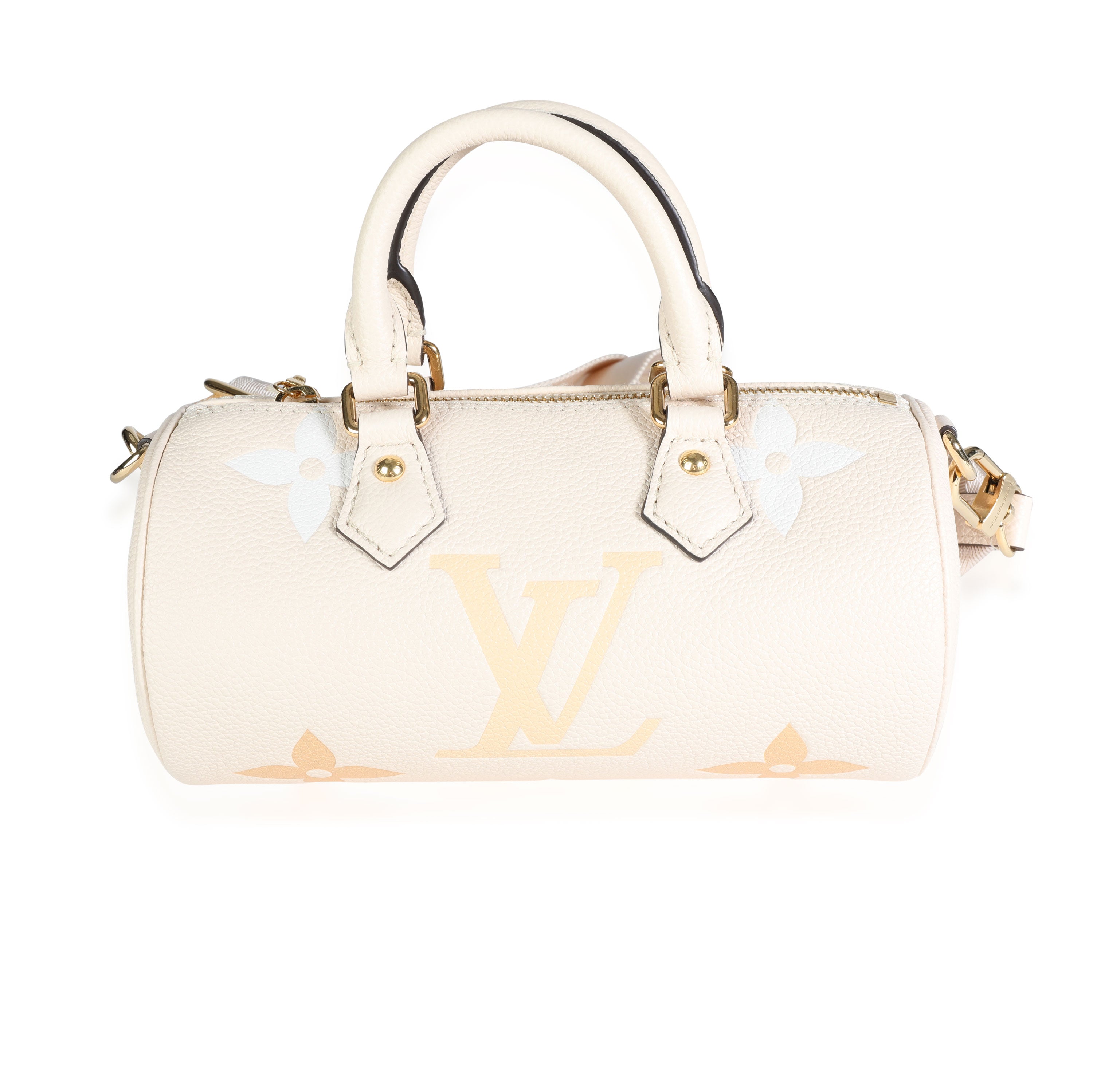 Louis Vuitton Papillon Handbag By The Pool Monogram Empreinte Giant BB  Neutral 1821551