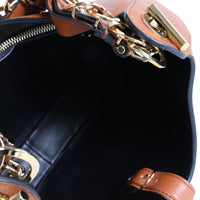 Loewe Tan Calfskin Leather Small Joyce Shoulder Bag