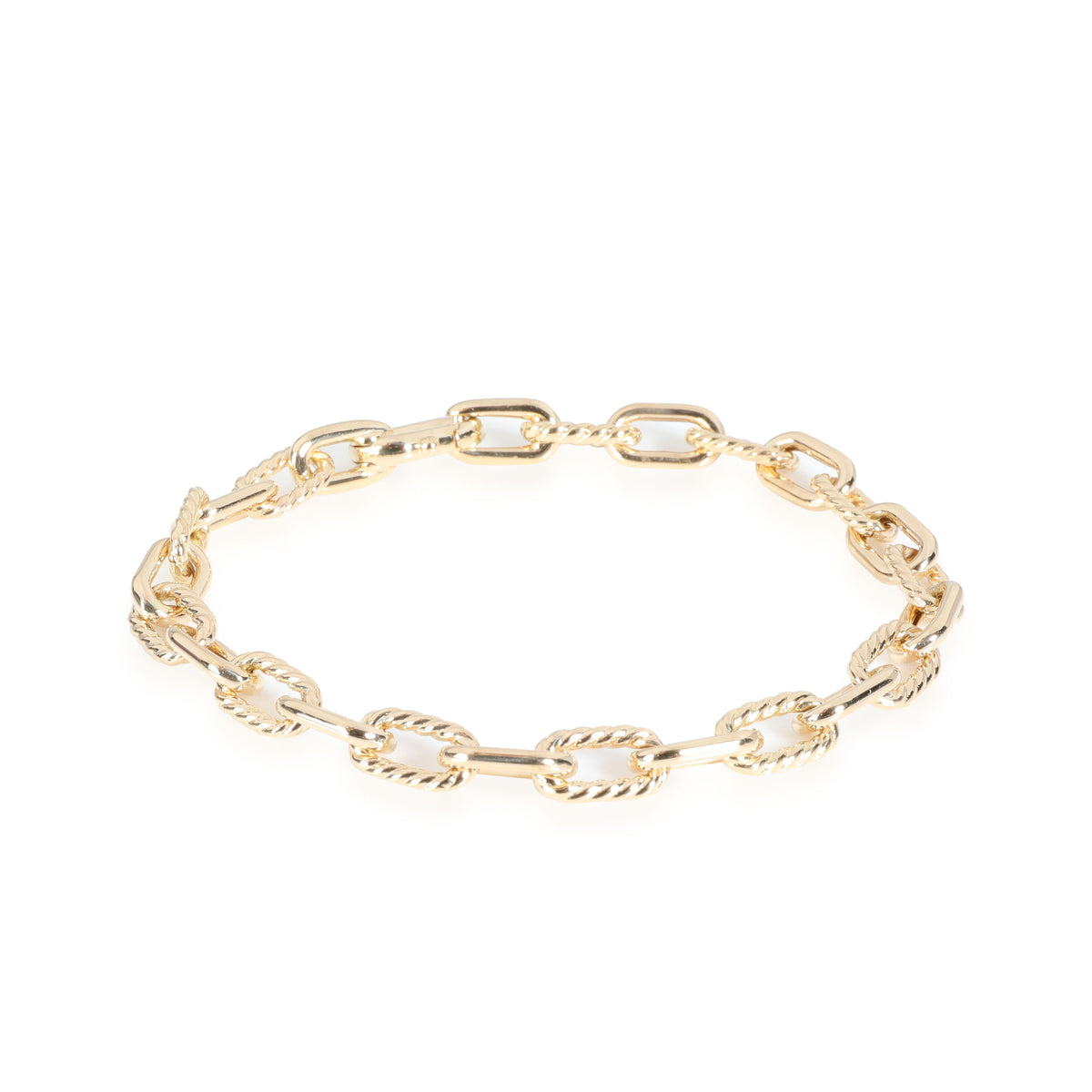 David Yurman 6mm Madison Chain Bracelet in 18K Yellow Gold