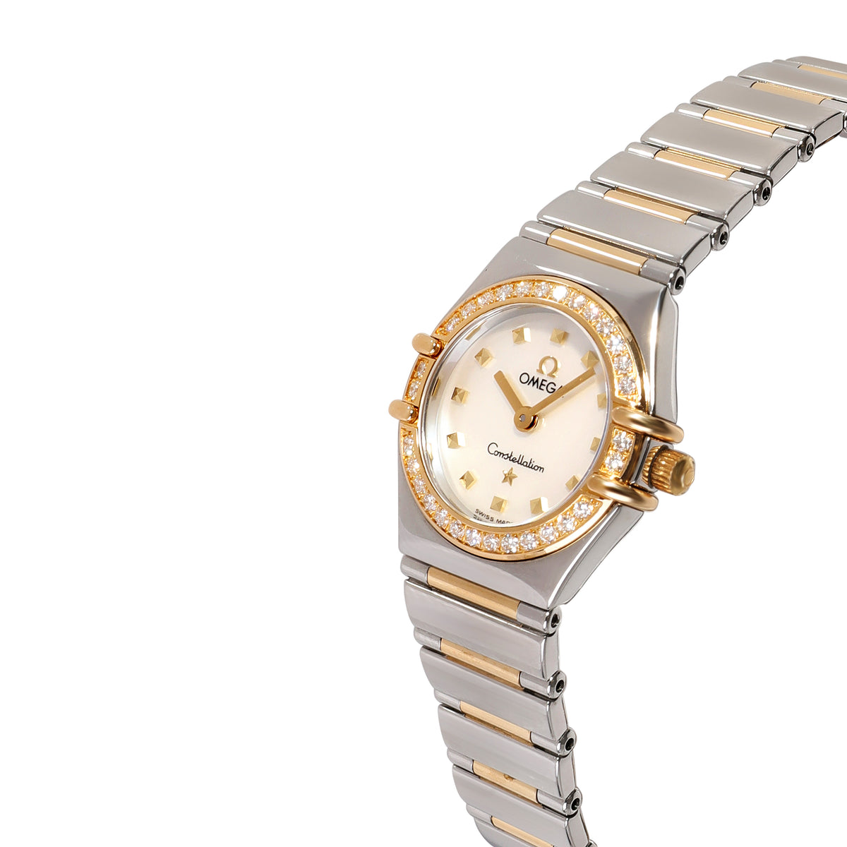 Omega Constellation 1365.71.00 Women's Watch in 18kt Stainless Steel/Yellow Gold