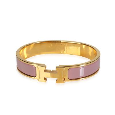 Hermès Gold Plated Clic H Bracelet