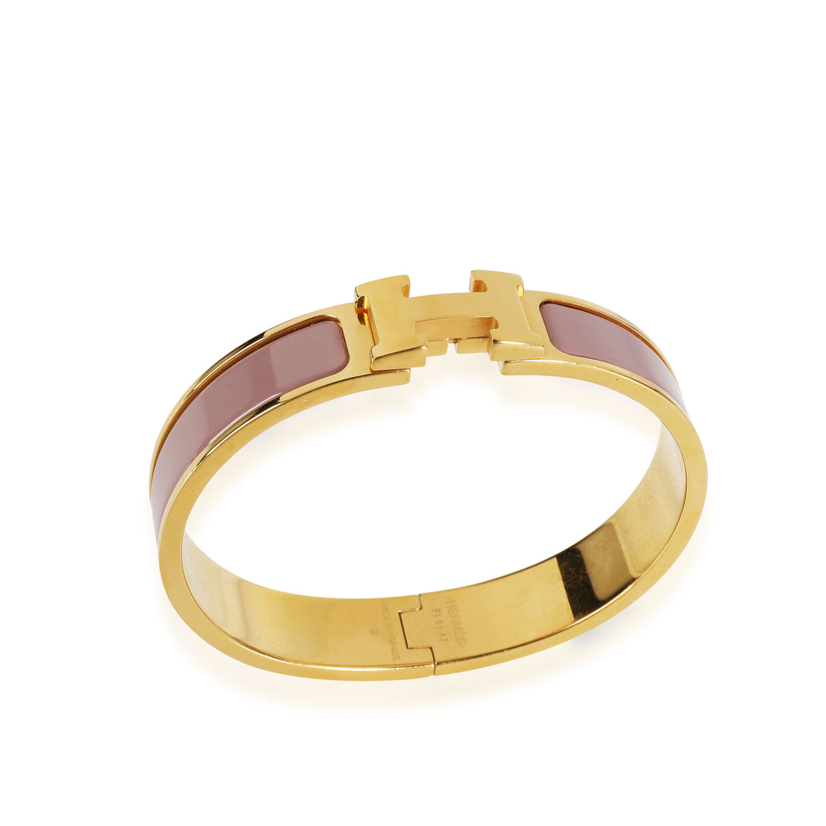 Hermès Gold Plated Clic H Bracelet