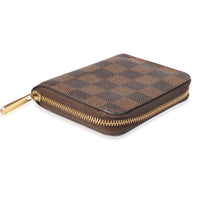 Louis Vuitton Damier Ebene Canvas Zippy Coin Purse