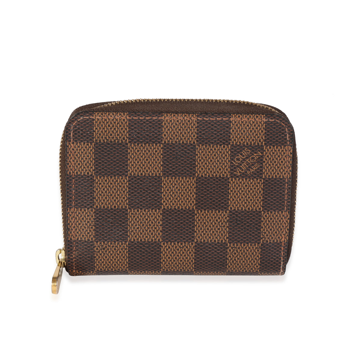 Louis Vuitton Damier Ebene Canvas Zippy Coin Purse