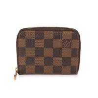 Louis Vuitton Damier Ebene Canvas Zippy Coin Purse