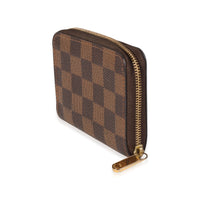 Louis Vuitton Damier Ebene Canvas Zippy Coin Purse