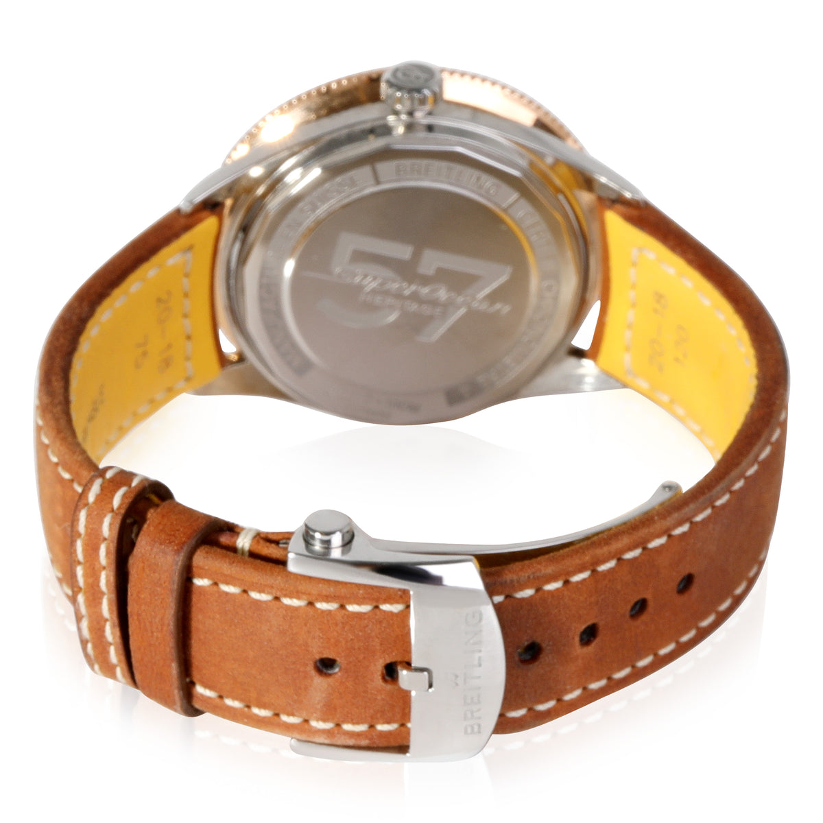 Breitling Heritage 57 U10370121B1X2 Men's Watch in 18kt Stainless Steel/Rose Gol