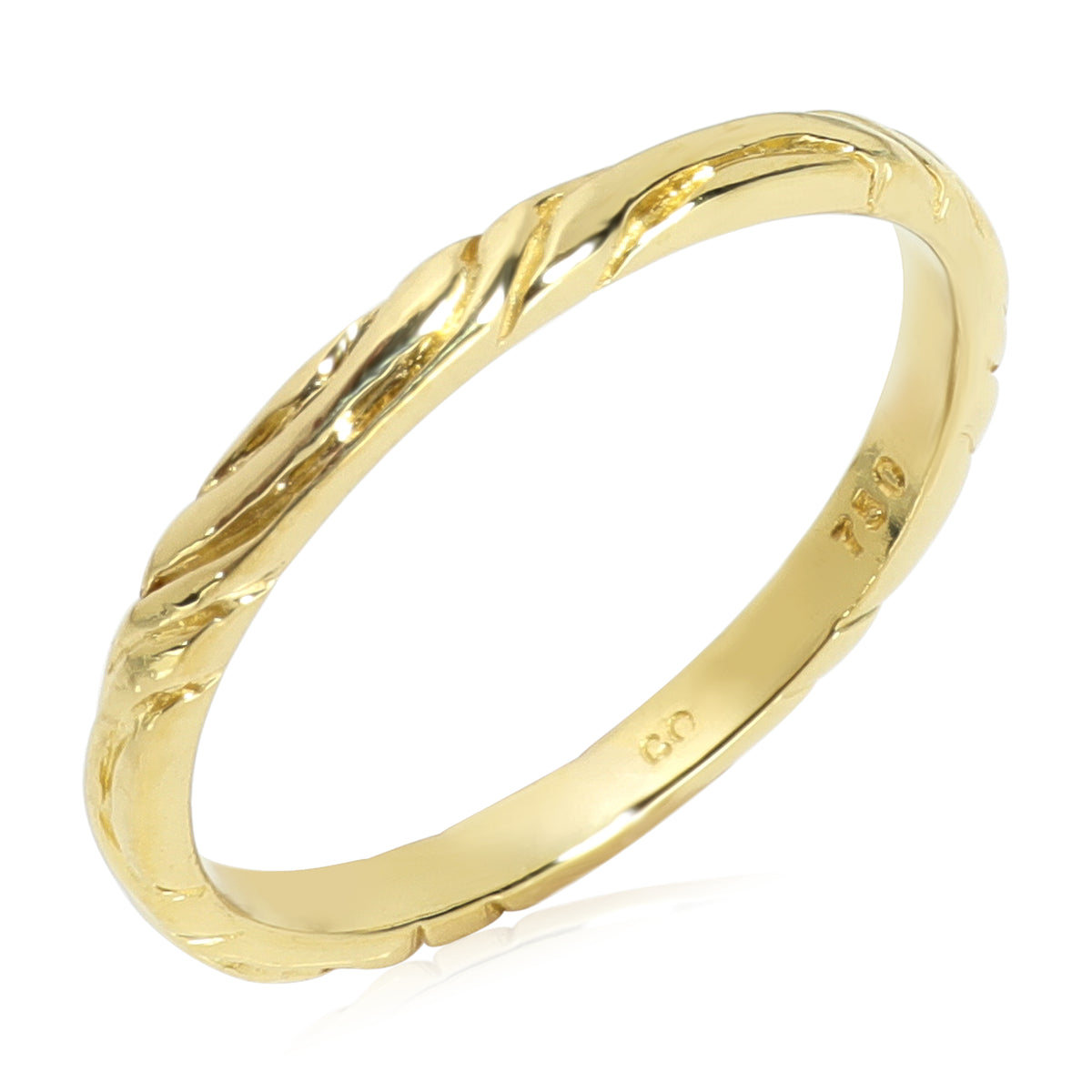 Hidalgo Wave Band in 18k Yellow Gold
