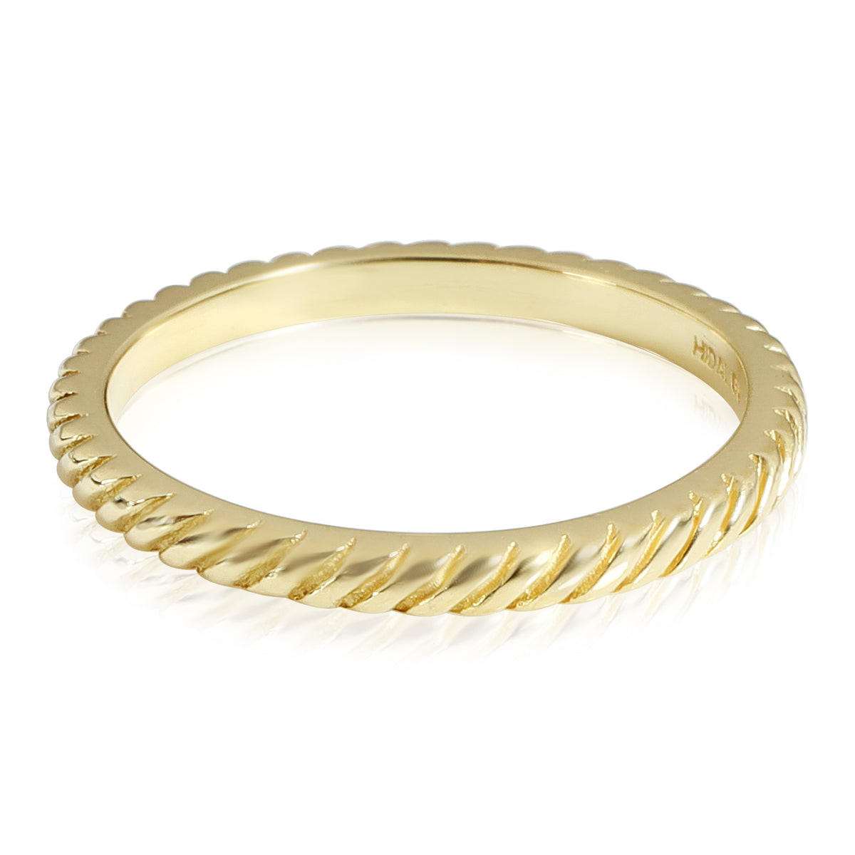 Hidalgo Twist Band in 18k Yellow Gold