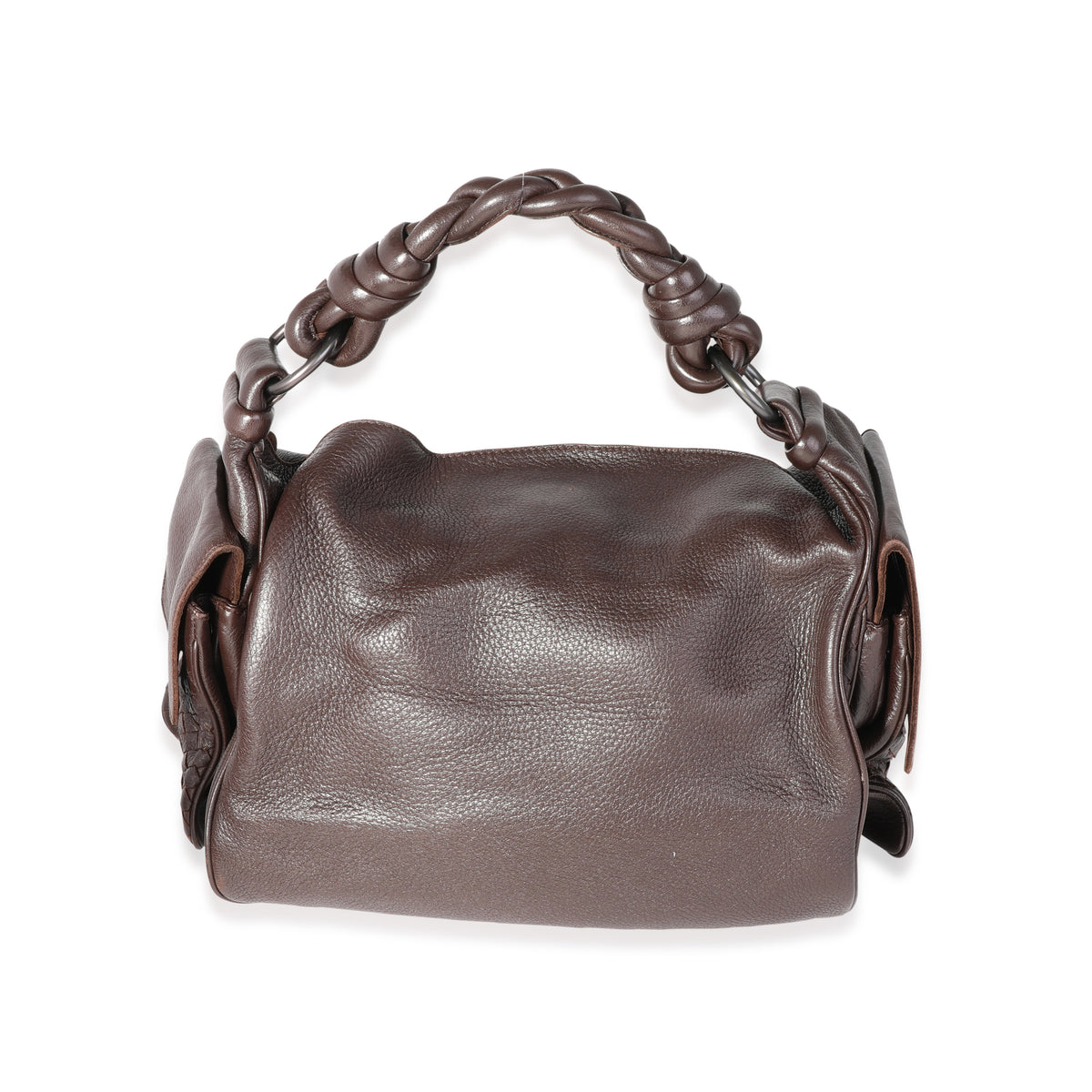 Bottega Veneta Brown Intrecciato Leather Hobo