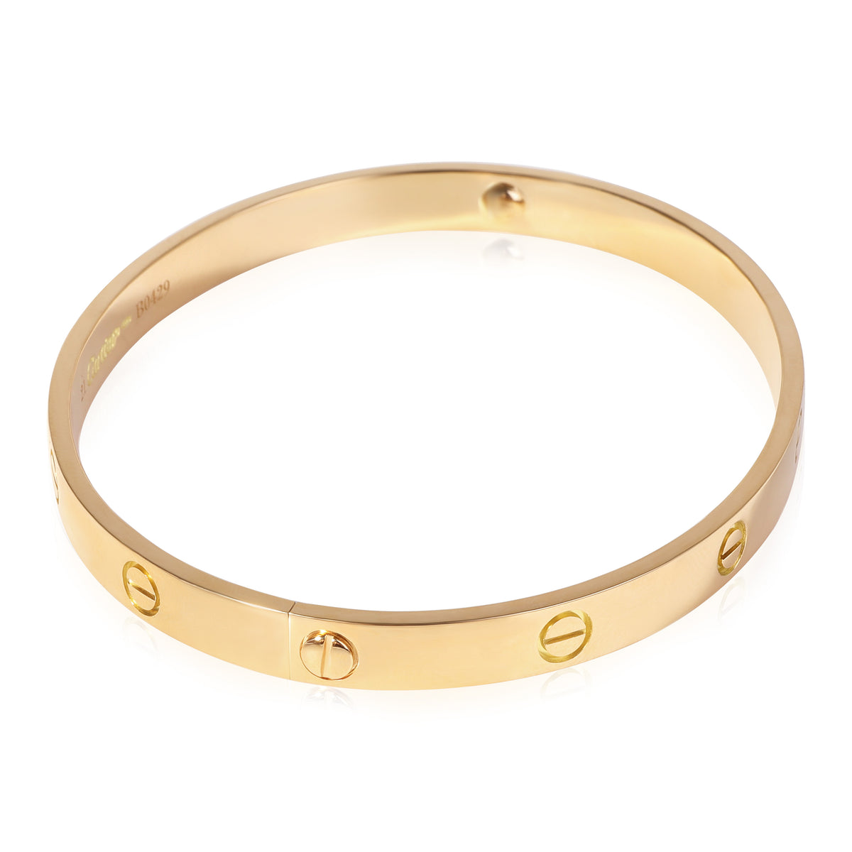 Cartier Love Bracelet in 18K Yellow Gold (Size 21)