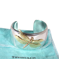 Tiffany & Co. Dragonfly Cuff in 18k Gold/Sterling
