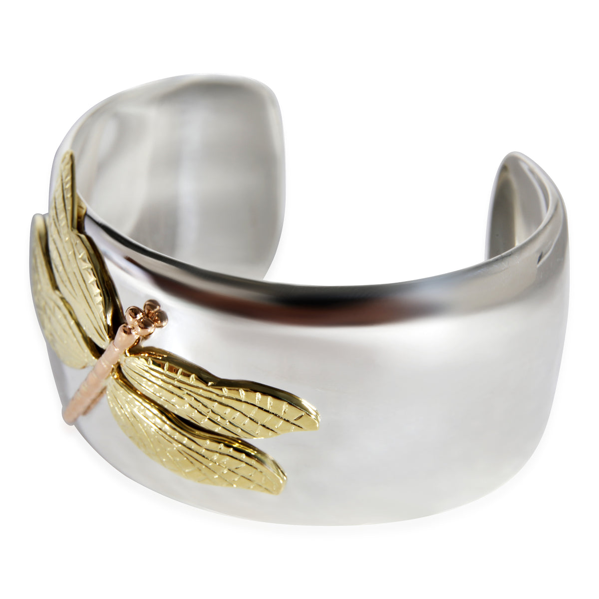 Tiffany & Co. Dragonfly Cuff in 18k Gold/Sterling