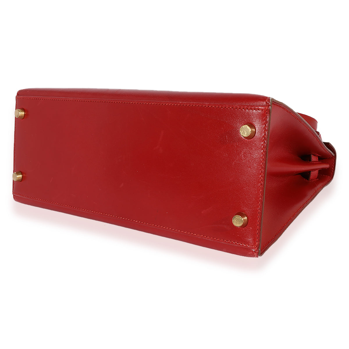 Vintage Hermes Kelly Sellier 28 Rouge Vif Box Gold Hardware – Madison  Avenue Couture