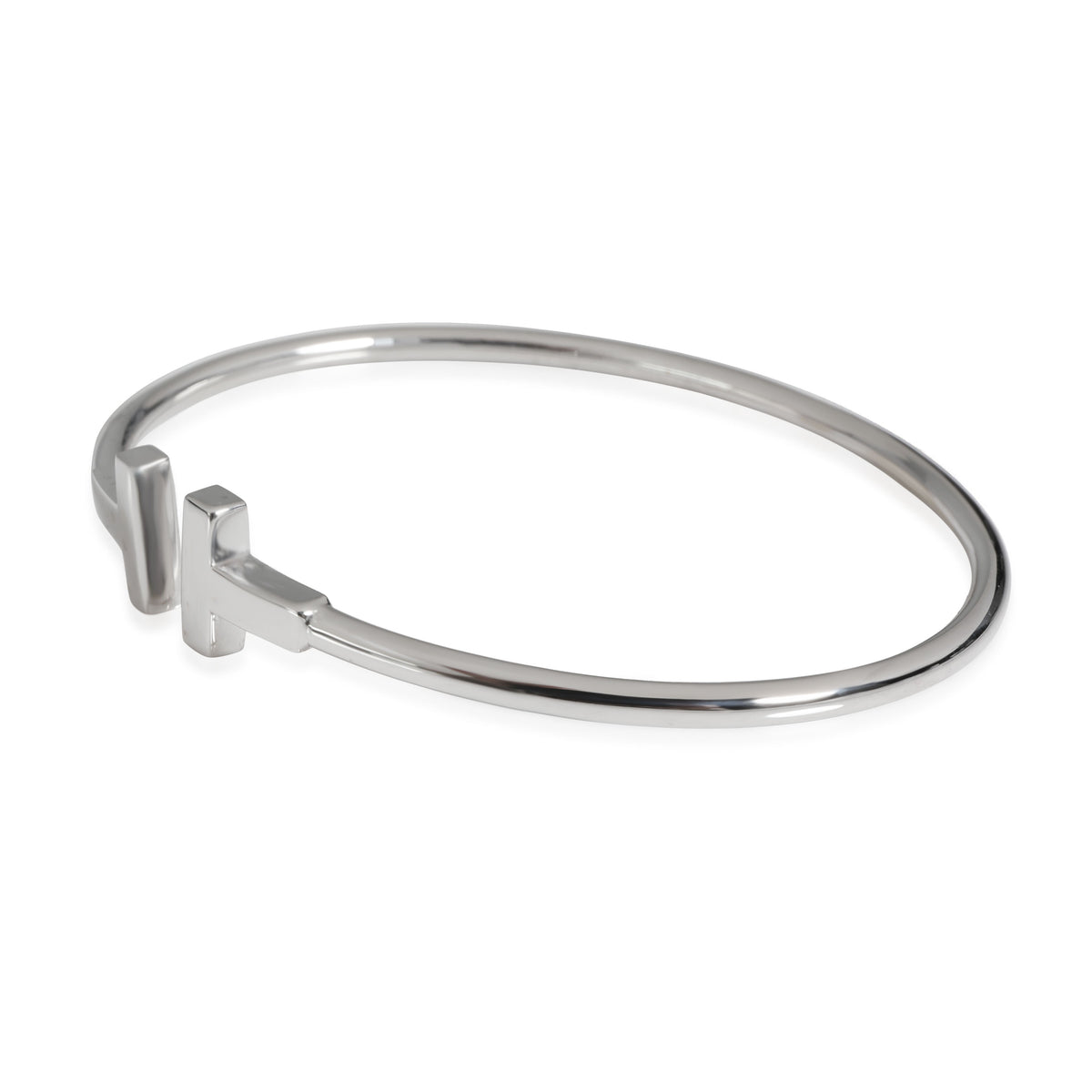 Tiffany & Co. T Bracelet in 18K White Gold