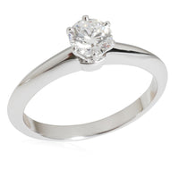 Tiffany & Co. Diamond Engagement Ring in Platinum D IF 0.46 CTW