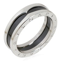 Bulgari Save The Children Ring in Ceramic & Sterling Silver