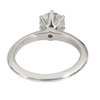 Tiffany & Co. Diamond Engagement Ring in Platinum I VVS2 1.04 CTW
