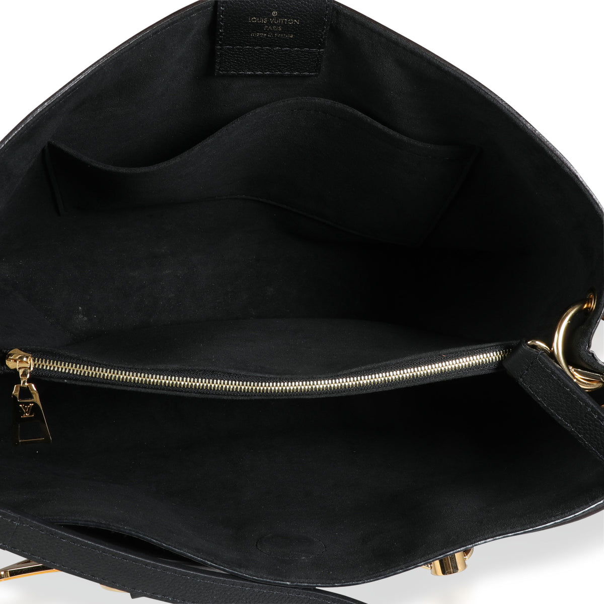 Louis Vuitton Black Taurillon Leather & Damier Ebene Canvas LV Riverside  Tote