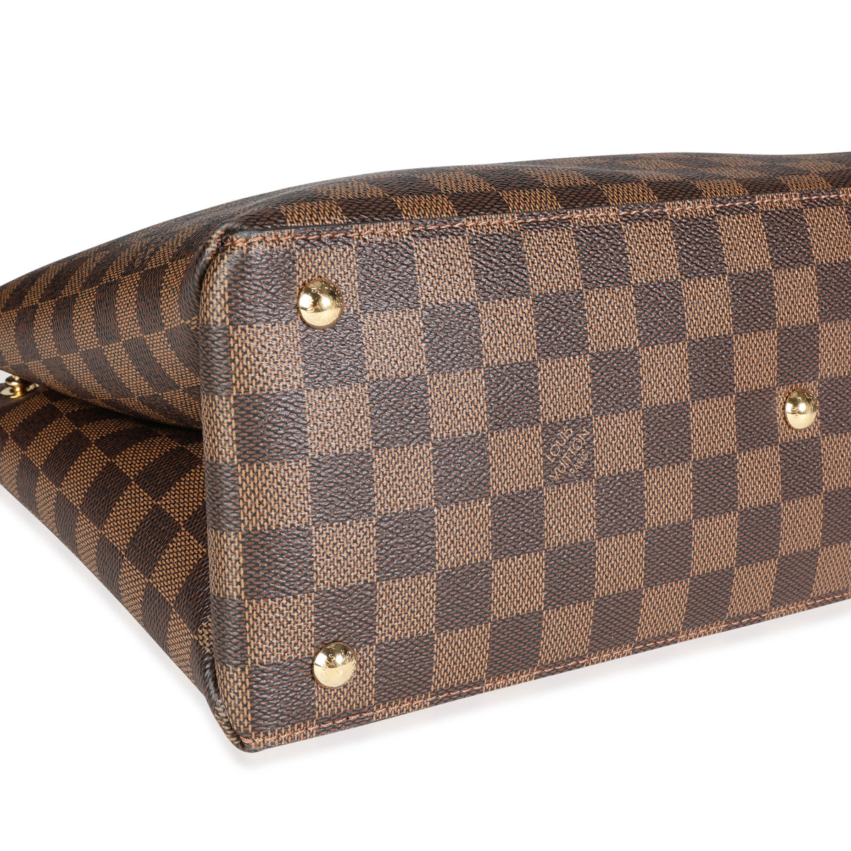 Dark Brown damier Ebene Leather Strap for LV Louis Vuitton -  Singapore