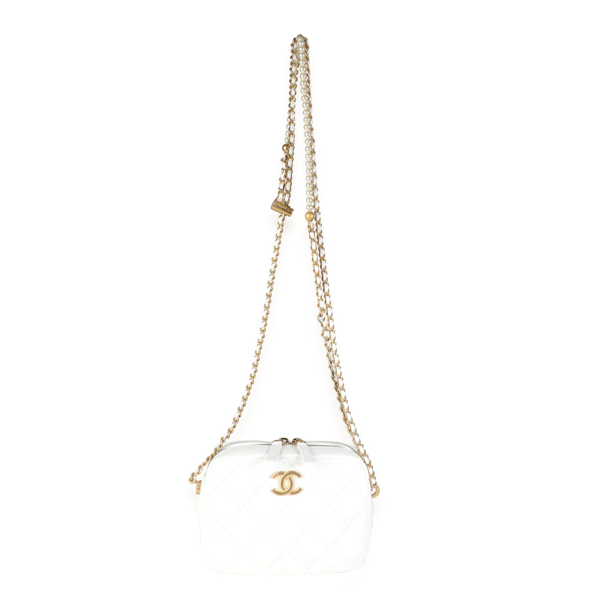 Chanel Metallic Gold Lambskin & Python Boy Bag Medium