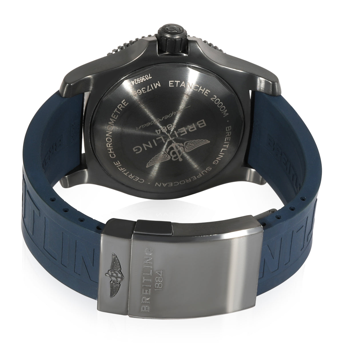 Breitling Superocean II M17368D71C1S2 Men's Watch in  Black Steel