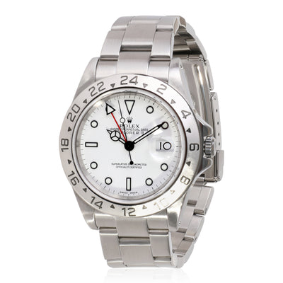 Rolex Explorer II 16570 Mens Watch in  Stainless Steel