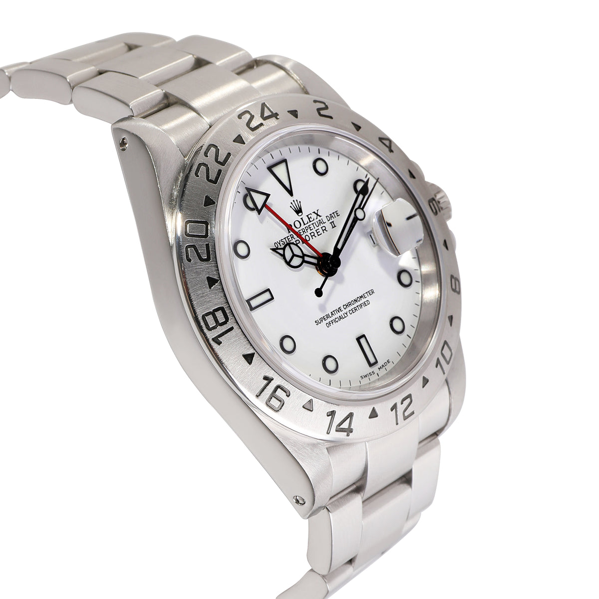 Rolex Explorer II 16570 Mens Watch in  Stainless Steel