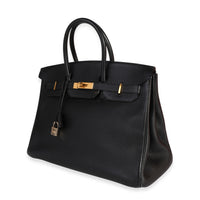 Hermès Black Togo Birkin 35 GHW