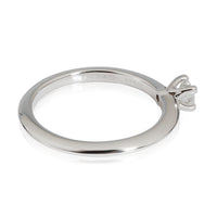 Tiffany & Co. Diamond Princess Cut Engagement Ring in Platinum D VS1 0.18 CTW