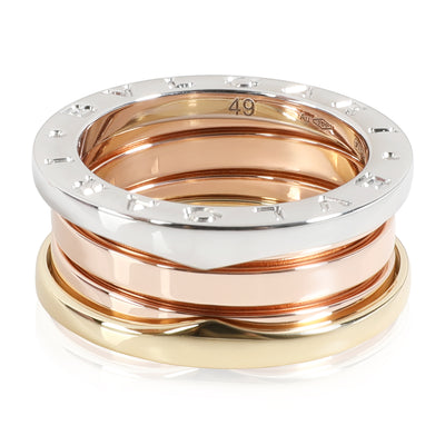 BVLGARI B. Zero 1 Ring in 18K 3 Tone Gold