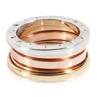 BVLGARI B. Zero 1 Ring in 18K 3 Tone Gold