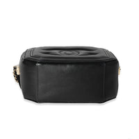 Chanel Black Lambskin Octagon Camera Bag