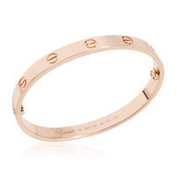 Cartier LOVE Bracelet in 18K Rose Gold