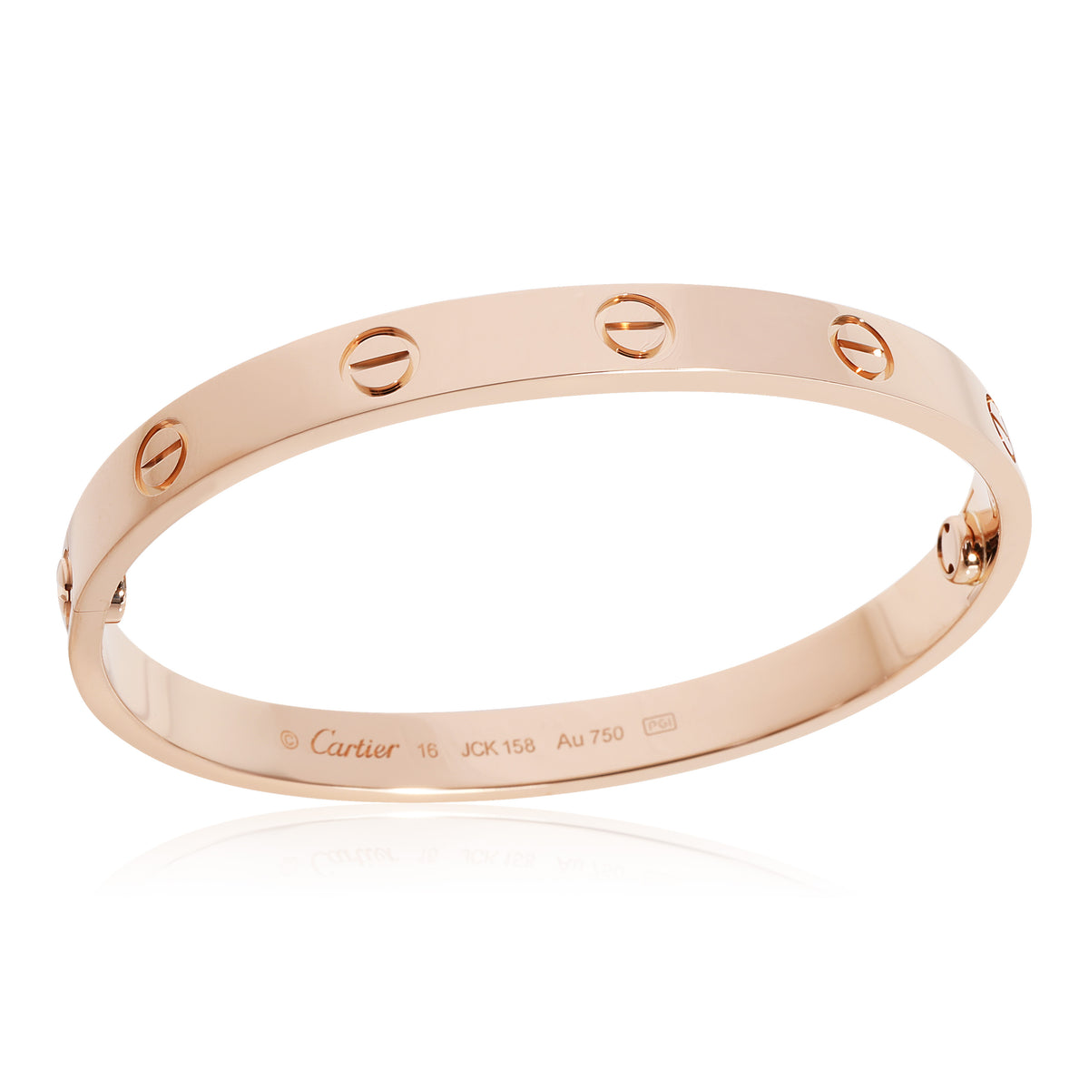 Cartier LOVE Bracelet in 18K Rose Gold, myGemma