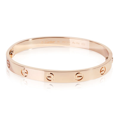 Cartier LOVE Bracelet in 18K Rose Gold