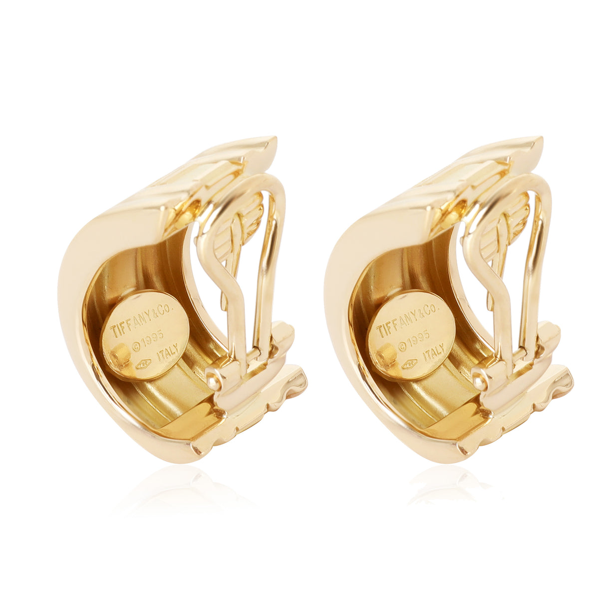 Tiffany & Co. Atlas Earrings in 18k Yellow Gold