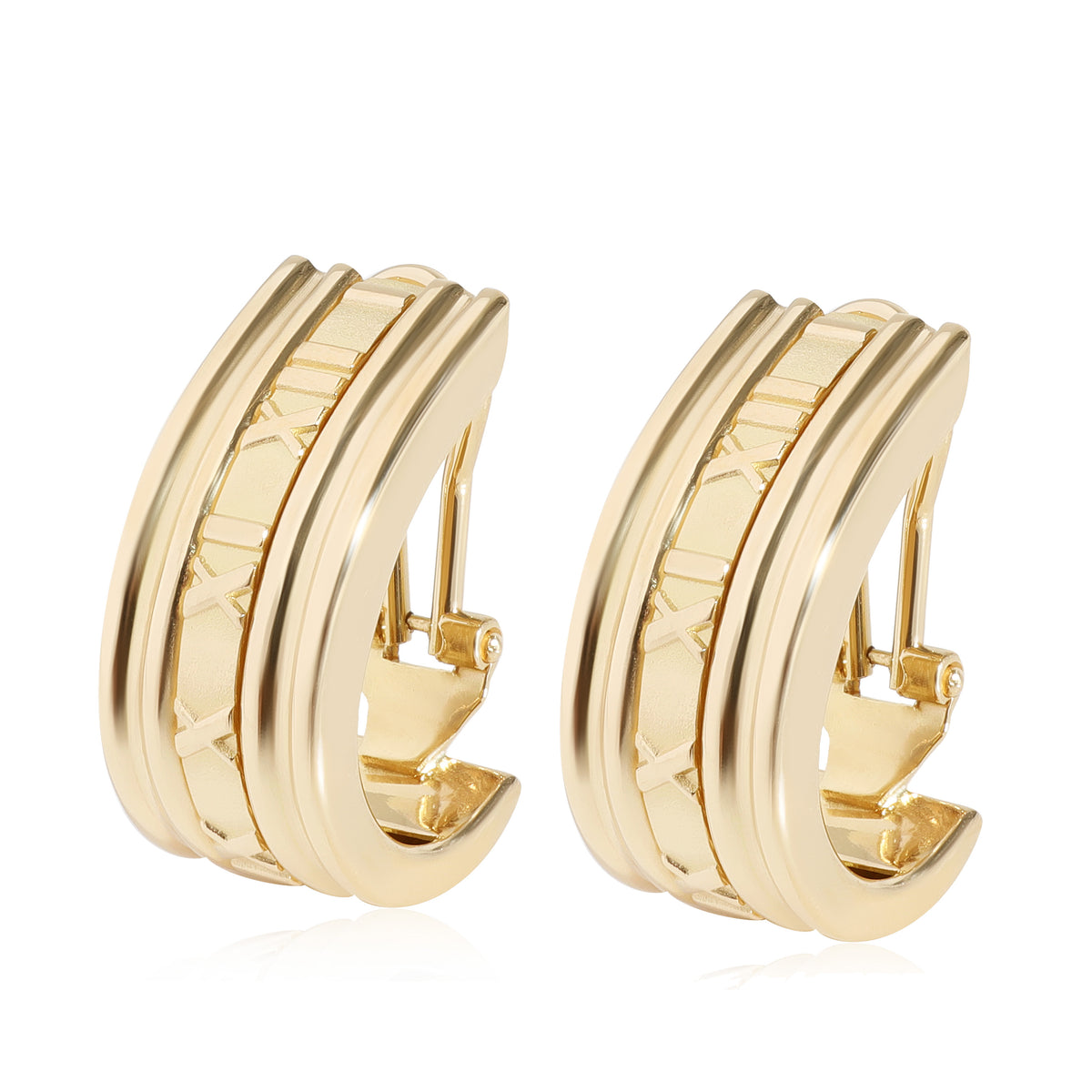 Tiffany & Co. Atlas Earrings in 18k Yellow Gold