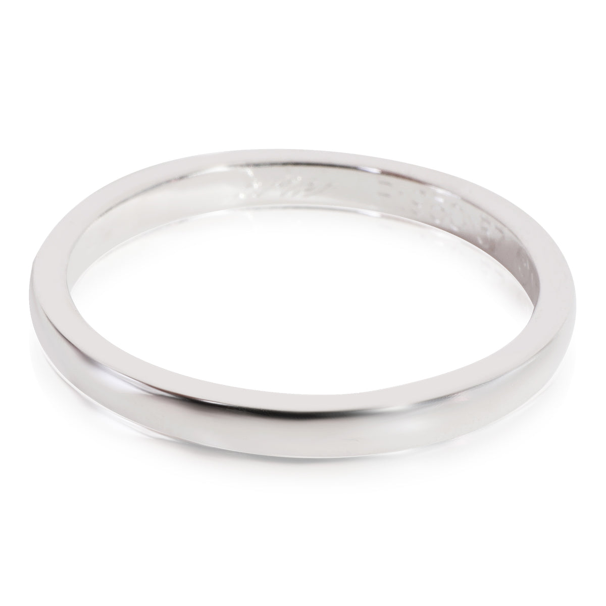 Cartier Ballerine 2 mm Band in Platinum