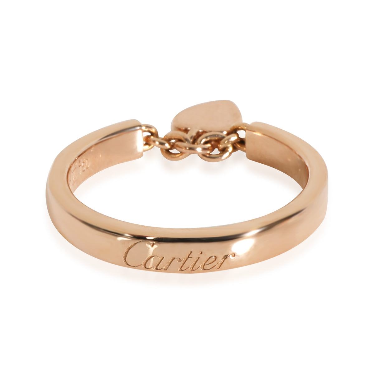 Cartier Cartier Mon Amor Heart Charm Ring in 18k Rose Gold