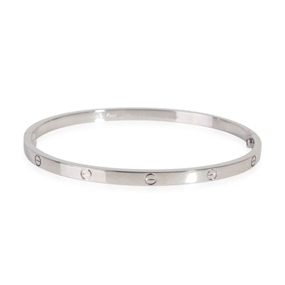 Cartier LOVE Bracelet in 18k White Gold