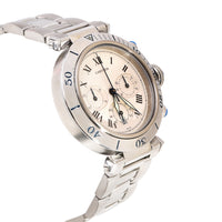 Cartier Pasha Chrono 1050 Men's Watch in  Stainless Steel