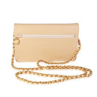 Chanel Beige Caviar Timeless Wallet On Chain